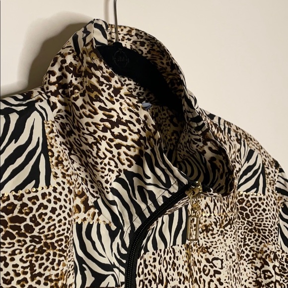 Vintage Multi Pattern Polyester Jacket - Picture 3 of 8